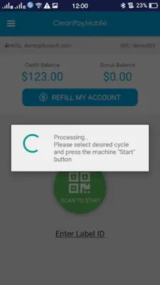 Coinamatic CP Mobile android App screenshot 2